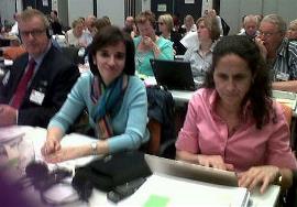 Una delegación del CERMI en la asamblea anual del EDF