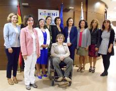 La Fundación CERMI Mujeres aborda los retos de las mujeres y niñas con discapacidad con la presidenta del Comité de la Discapacidad de la ONU y representantes institucionales
