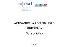 Portada de la Guía práctica "Activando la Accesibilidad Universal"