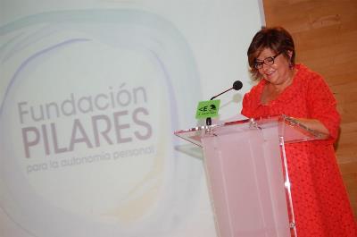 Pilar Rodríguez, presidenta de la Fundación Pilares 