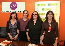 Fundación CERMI Mujeres y el CRE de la ONCE en Madrid firman un convenio para avanzar en materia de género y discapacidad