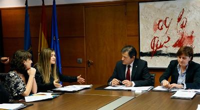 El CERMI Asturias traslada sus reivindicaciones al presidente del Gobierno de Asturias