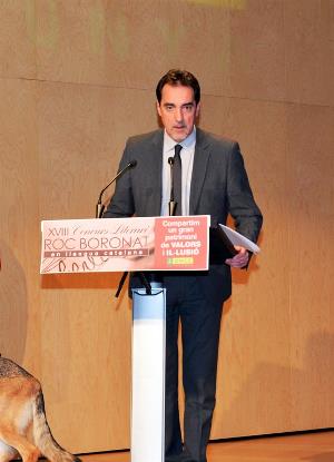 Enric Botí, presidente del Consejo Territorial de la ONCE en Cataluña