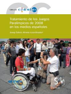 Portada de "Tratamiento de los Juegos Paralímpicos de 2008 en los medios españoles"