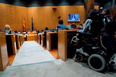 Momento durante la I Conferencia Sectorial de Mujeres con Discapacidad