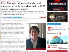 Imagen de LídeR.ES, donde se publica la entrevista a Pilar Morales, presidenta de CERMI Región de Murcia
