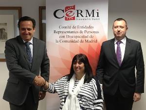 CERMI Madrid y CEIM firman un acuerdo para impulsar la inclusión laboral de las personas con discapacidad