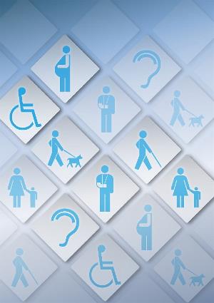 Símbolos de discapacidad y accesibilidad