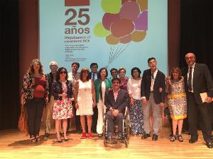 CERMI Andalucía arropa a la Asociación DACE y elogia la labor que realiza en su 25 aniversario
