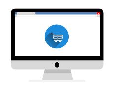 Ilustración de compras online