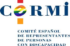 Logotipo del CERMI conmemorando el día del orgullo
