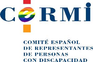 Logotipo del CERMI conmemorando el día del orgullo