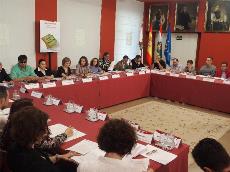 La alcaldesa de Logroño, Cuca Gamarra, preside el Consejo de Discapacidad