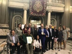 El CERMI CV recibe la Medalla de Oro de la ciudad de Valencia por su trabajo en favor de las personas con discapacidad y sus familias