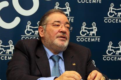 Mario García, presidente de COCEMFE