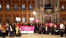 La Fundación CERMI Mujeres denuncia las esterilizaciones forzadas contra mujeres y niñas con discapacidad en un encuentro cívico en el Palacio de San Telmo