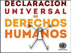 Portada de la versión ilustrada de la Declaración universal de derechos humanos