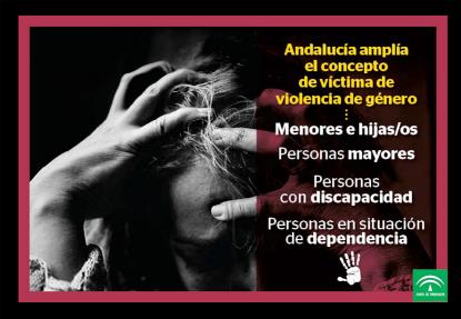Andalucía amplía el concepto de víctima de violencia de género (imagen de un vídeo de la Junta de Andalucía)