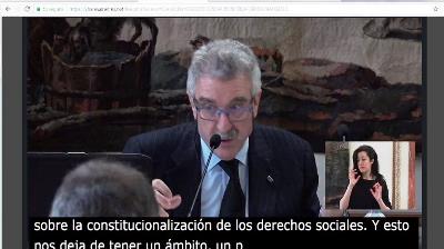 Miguel Ángel Cabra de Luna, consejero del Comité Económico y Social Europeo (CESE) en representación de CEPES y director de Relaciones Sociales e internacionales y de planes Sociales de Fundación ONCE