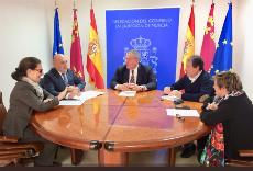 CERMI Región de Murcia plantea al delegado del Gobierno en la Comunidad sus demandas en materia de discapacidad