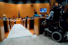 Momento de la I Conferencia Intersectorial de Mujeres con Discapacidad en marzo de 2017
