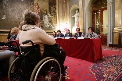 Momento de la II Conferencia Intersectorial de Mujeres con Discapacidad
