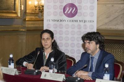 Momento de la intervención de Mario Garcés en la II Conferencia Sectorial de Mujeres con Discapacidad