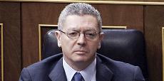 Alberto Ruiz-Gallardón, ministro de Justicia