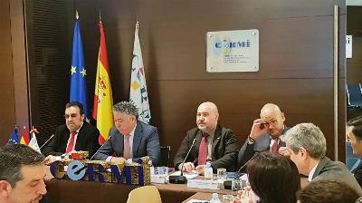 Tomás Burgos ha participado este jueves en la apertura de la reunión ordinaria del Comité Ejecutivo del CERMI Estatal