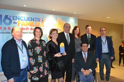 Down Andalucía premia a CERMI Andalucía por su labor en favor de la inclusión de las personas con síndrome de Down