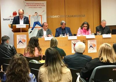 Presentación en Murcia de la campaña de la X solidaria 2018