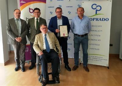 Cooprado se convierte en la primera cooperativa de España en recibir el Sello Bequal, que certifica su política de inclusión de la discapacidad