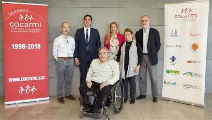 Antonio Guillén, reelegido presidente del movimiento catalán de la discapacidad