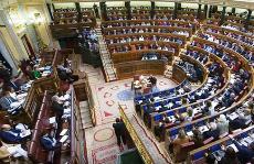 Imagen del Congreso de los Diputados durante la aprobación de los Presupuestos Generales del Estado 2018