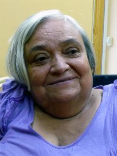 Pilar Ramiro, miembro de la Comisión de la Mujer del CERMI y Presidenta de COAMIFICOA