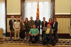 El movimiento catalán de la discapacidad ofrece al Parlament su colaboración para construir políticas sociales más inclusivas
