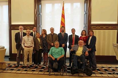 El movimiento catalán de la discapacidad ofrece al Parlament su colaboración para construir políticas sociales más inclusivas