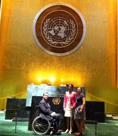 El CERMI en la sede de Naciones Unidas en Nueva York