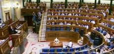 Imagen del Congreso de los Diputados durante la aprobación de los Presupuestos Generales del Estado 2018