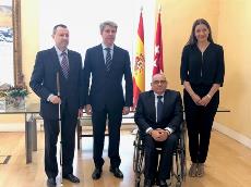CERMI Madrid se reúne con el presidente de la Comunidad de Madrid para abordar las prioridades de las personas con discapacidad y sus familias