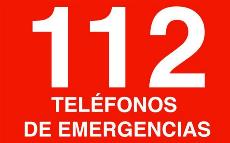 Teléfono 112.