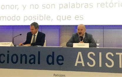 Zapatero destaca la figura del asistente personal entre los principales logros de la Ley de Atención a la Dependencia