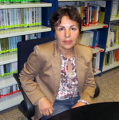 Amalia Diéguez, cuando presidía FEDACE.