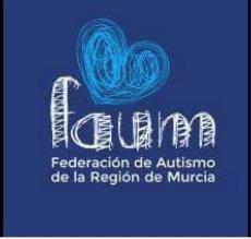 Logo de la Federación de Autismo de la Región de Murcia.