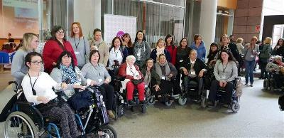 Mujeres de Femaden en el II Foro Social de Mujeres con Discapacidad