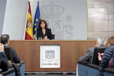 vicepresidenta del Gobierno de España, ministra de la Presidencia, Relaciones con las Cortes e Igualdad (Imagen: Pool Moncloa/JM Cuadrado)