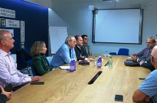 Reunión entre el concejal de Movilidad del Ayuntamiento de Las Palmas de Gran Canaria y CERMI Canarias