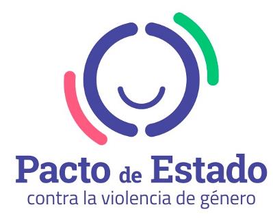 Logotipo sobre el pacto de estado contra la violencia de género 