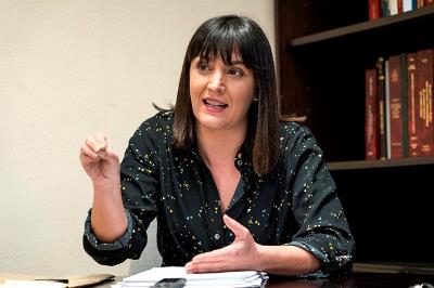 Patricia Cuenca, profesora de Filosofía del Derecho e investigadora del Instituto de Derechos Humanos "Bartolomé de las Casas"
