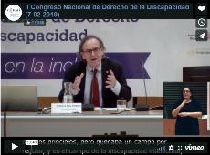 II Congreso Nacional de Derecho de la Discapacidad (Vídeo 6)